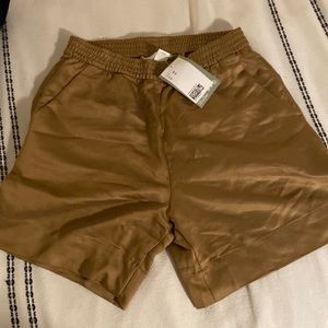 Brand new silk shorts